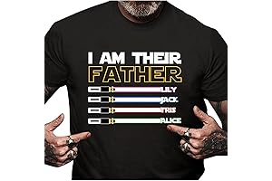Personalized I Am Their Father T-Shirt: Papa Bear's Pride