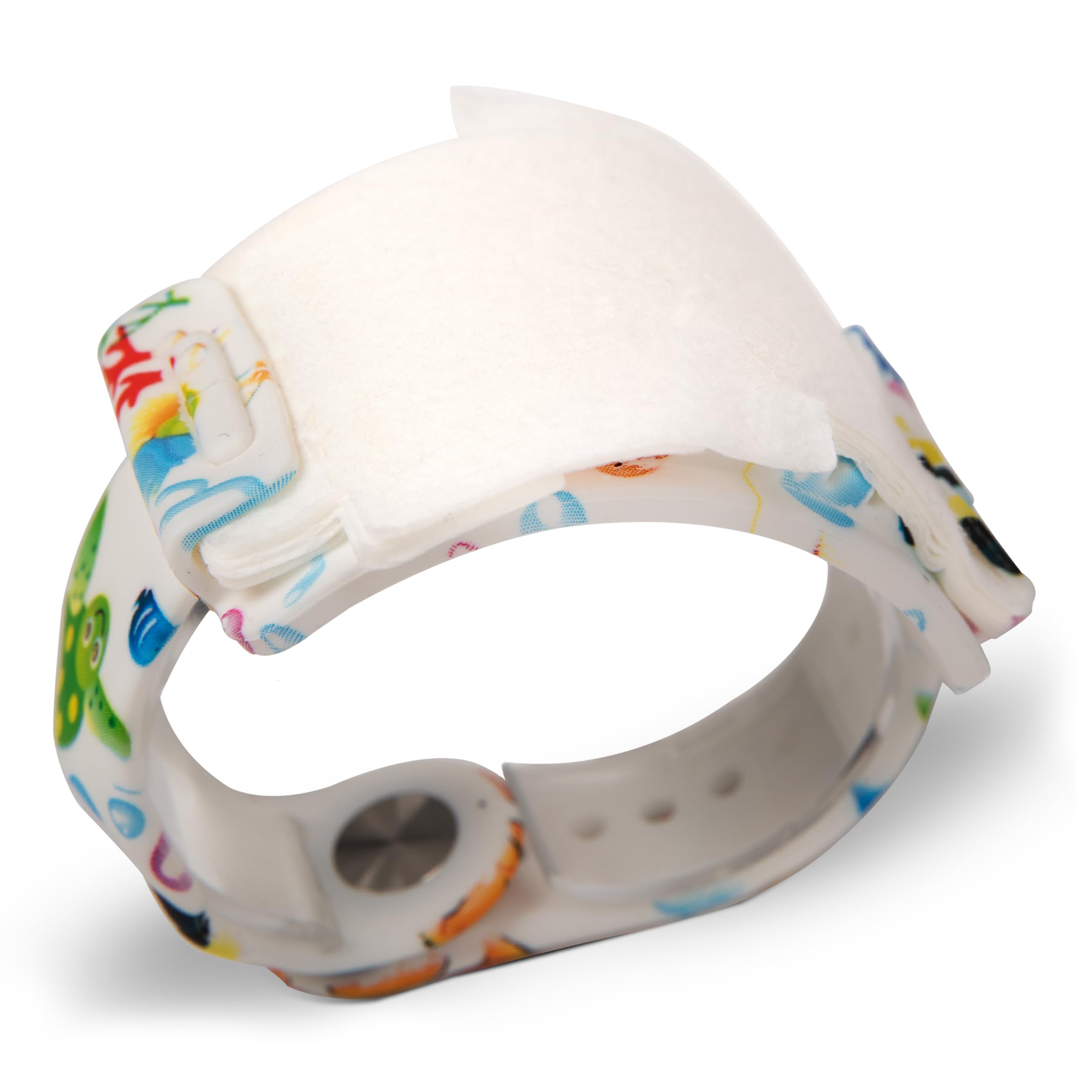 Wipeband NOSE WIPES- Unique Wristband with tissues for kids. Solution to Kid's RUNNY NOSE. Has 6 layers of Laminated, Soft tissues. INTUITIVE, EASY and EFFECTIVE. Say goodbye to dirty hands & clothes.