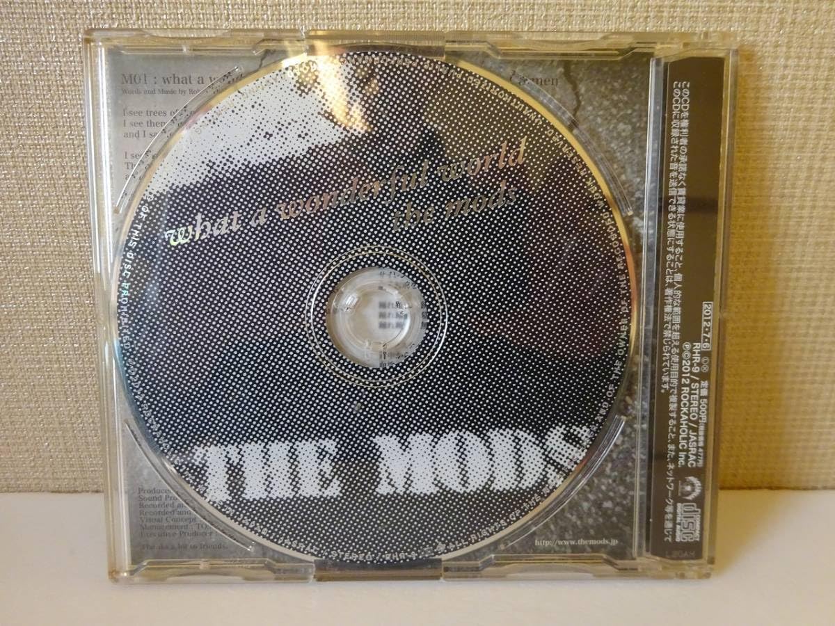 ザ・モッズ the mods / what a wonderful world 【公式通販】