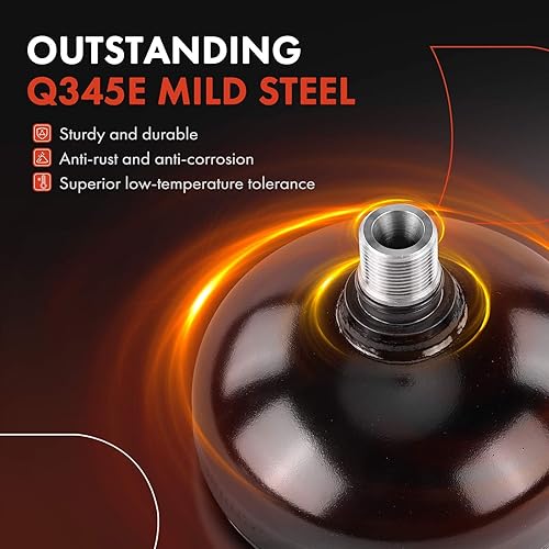 Miniatura 4 de A-Premium Acumulador de suspensión trasera compatible con Toyota Land Cruiser y Lexus LX570, 2008-2021, lado del conductor y del pasajero, repuesto