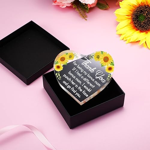 Miniatura 5 de Regalos para suegra de nuera, regalos adicionales para mamá de recuerdo y pisapapeles en Navidad, cumpleaños, día de la madre, día de Acción de