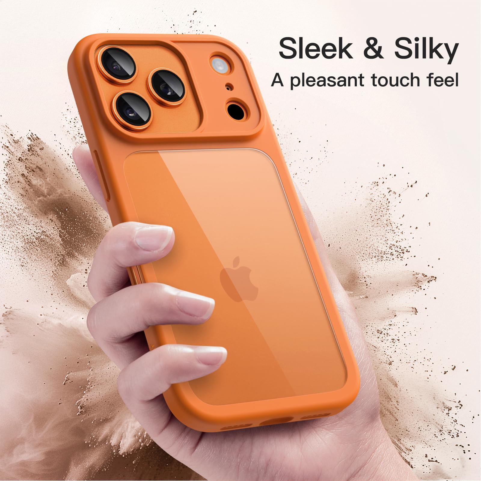 Amazon.co.jp: JETech iPhone 17 Pro用 ケース (オレンジ) | ソリッド