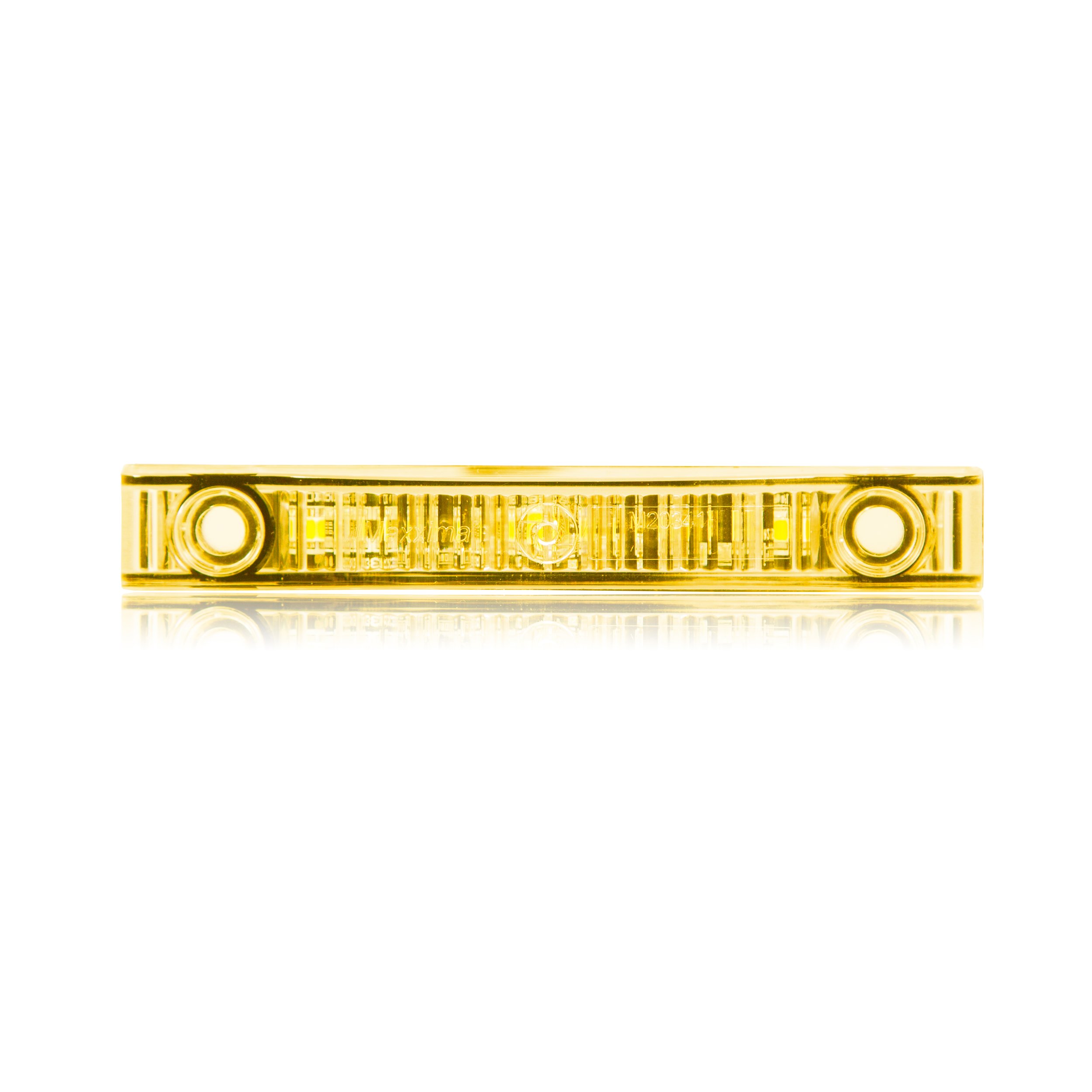 Maxxima M20341YCL Amber Super Thin Profile Llum de marcador de posició LED