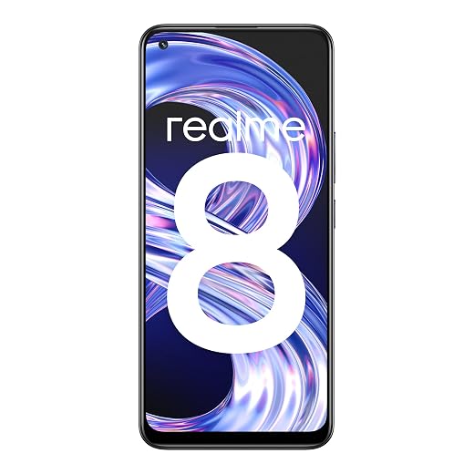 realme 8 (Cyber Black, 4GB RAM, 128GB Storage) with No Cost EMI/Additional Exchange Offers