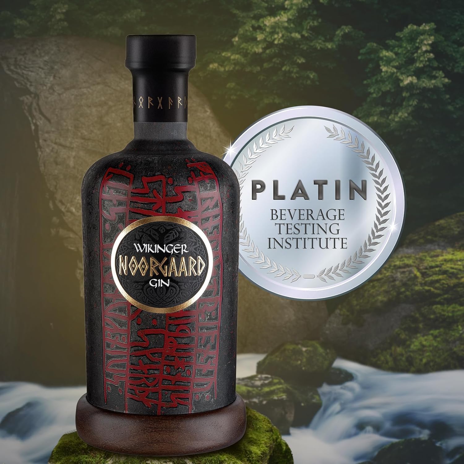 Wikinger Noorgaard Gin, Nordische Beeren & Honignote, 0,7 l, 43,9% vol.