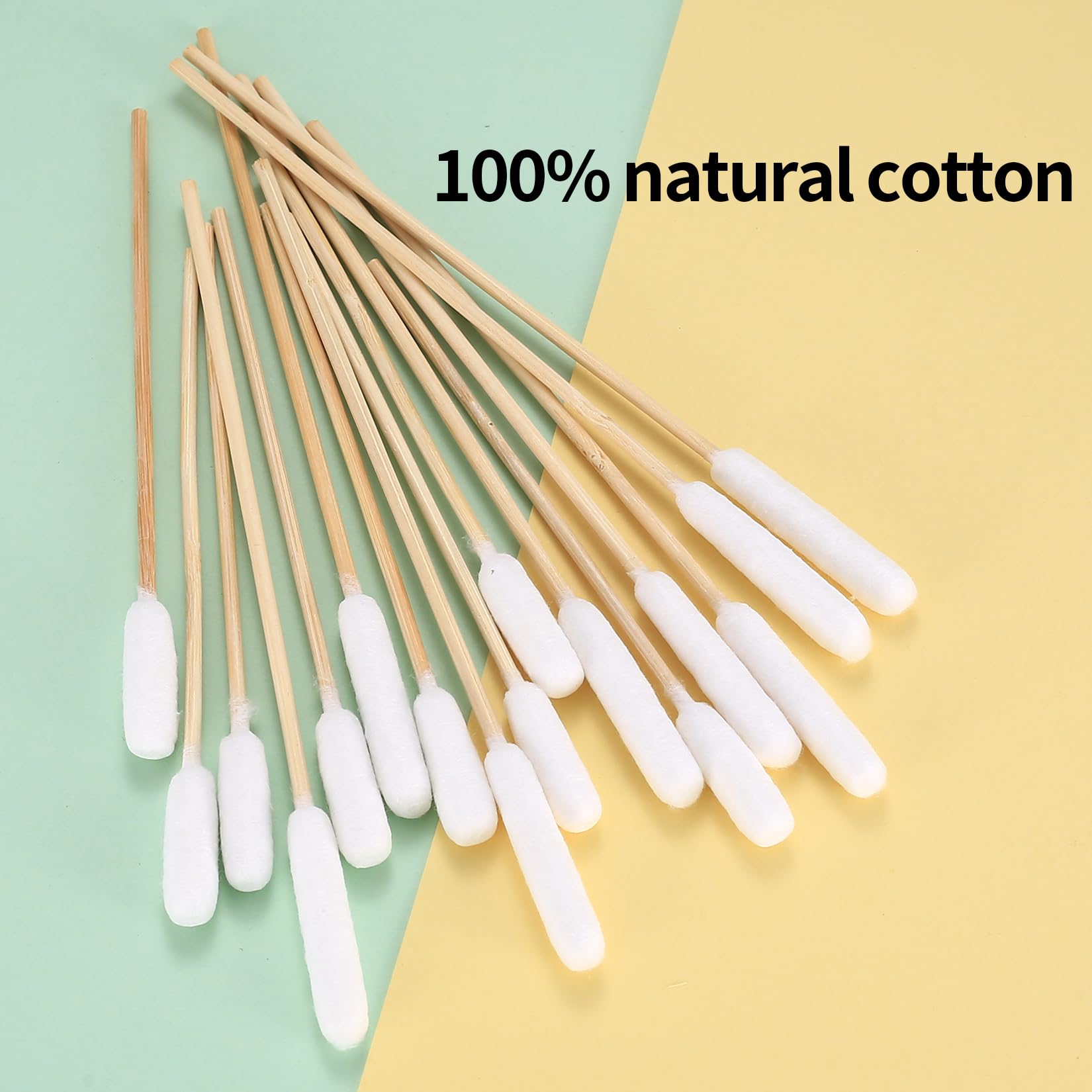PXARMYYXGS 200 Pcs Dog Ear Cleaning Swabs, 12cm/15cm Extra Large Cotton Budss, Dog Ear Buds Cleaning Swab Sticks - Image 4