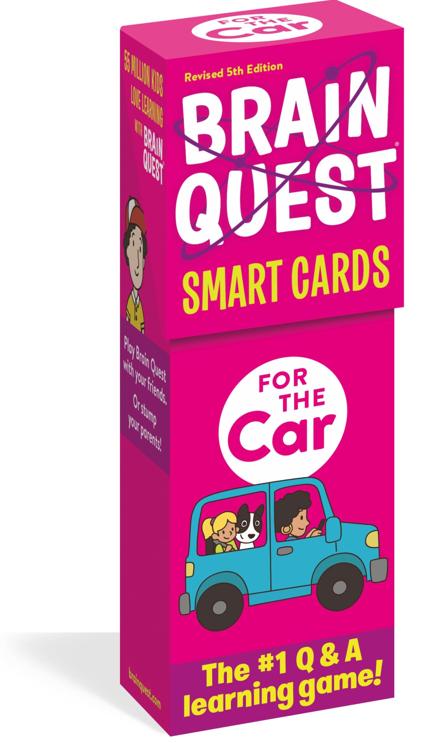 Brain Quest For the Car Smart Cards Revised 5th Edition (Workman Kids)