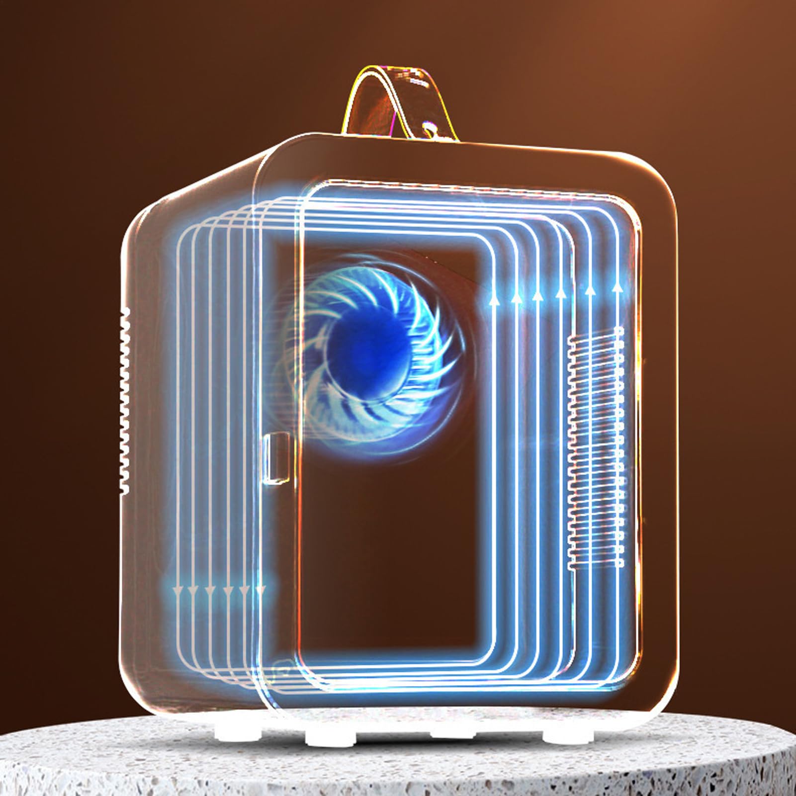 Frigo Portatile Frigorifero Elettrico Da 6L Per Camera