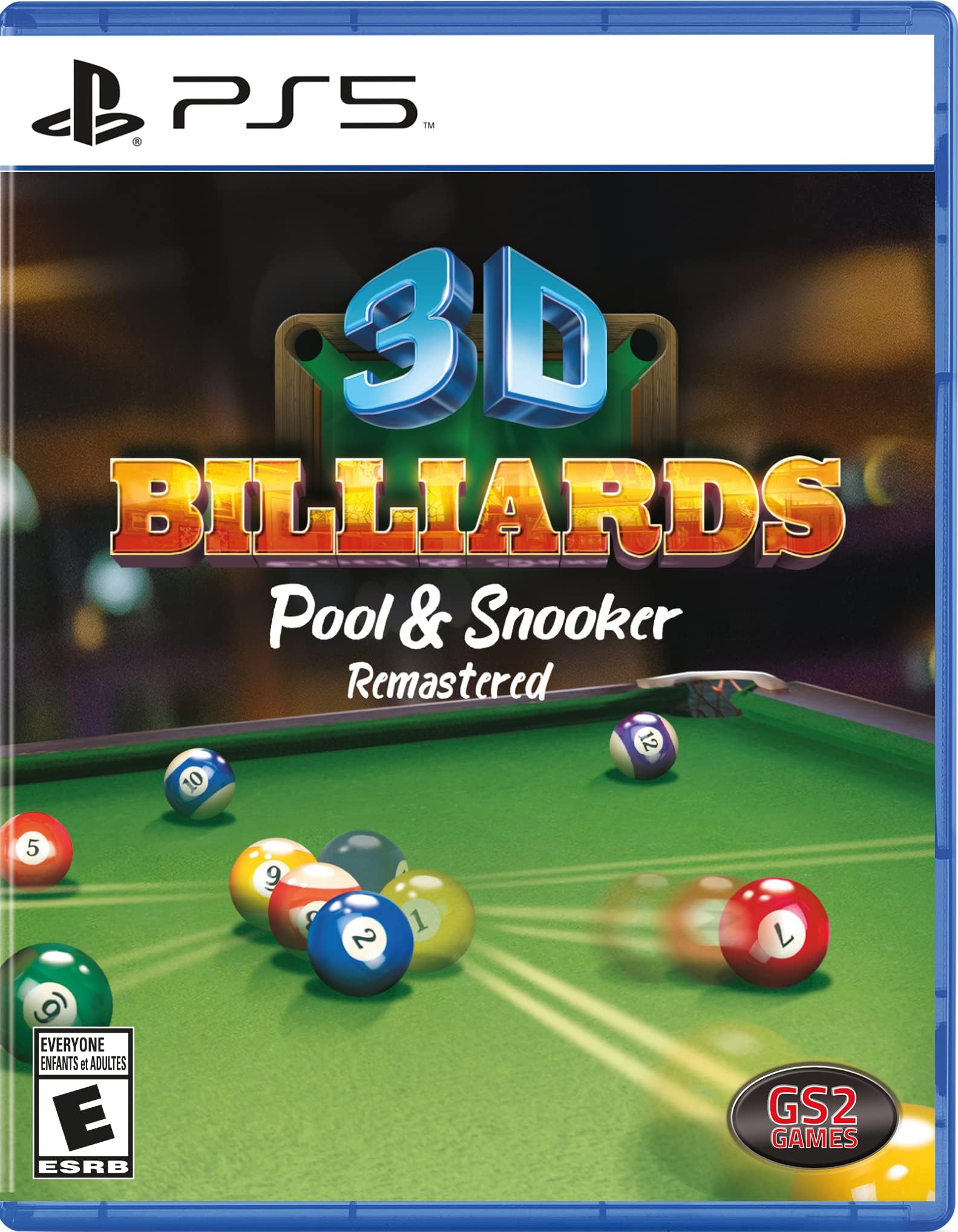 3D Billiards: Pool & Snooker Remastered for PlayStation 5