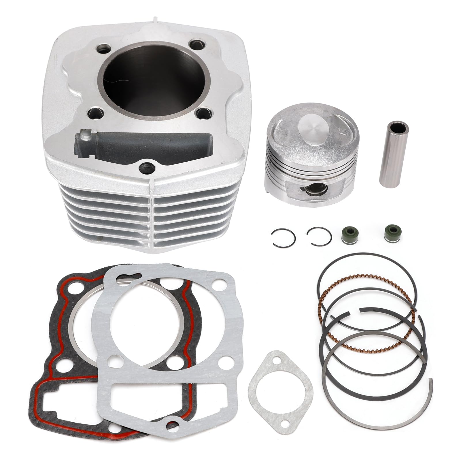 Topteng 63mm Cylinder Piston Gaskets Top End Kit passend für Honda xl200r xl185 xr200r 84-02