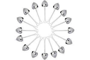 ZIIVARD 50 Pieces Tea Infuser Stainless Steel Long Grip Spoon Loose Tea...