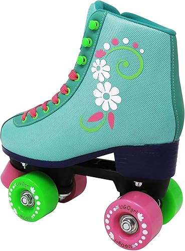 Vista 34 de Lenexa uGOgrl - Patines de ruedas para niña, para niños y niñas - Patines de patinaje para interiores y exteriores - Patines para niños - Patines