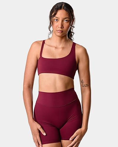 Miniatura 4 de Kamo Fitness Serenity - Pantalones cortos de cintura alta, entrepierna de 6 pulgadas, sin costura frontal, aptos para muslos, con costuras en V para