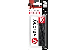 Heavy Duty Strong Adhesive Velcro Strips | 4x2 Inch 4 Sets |...
