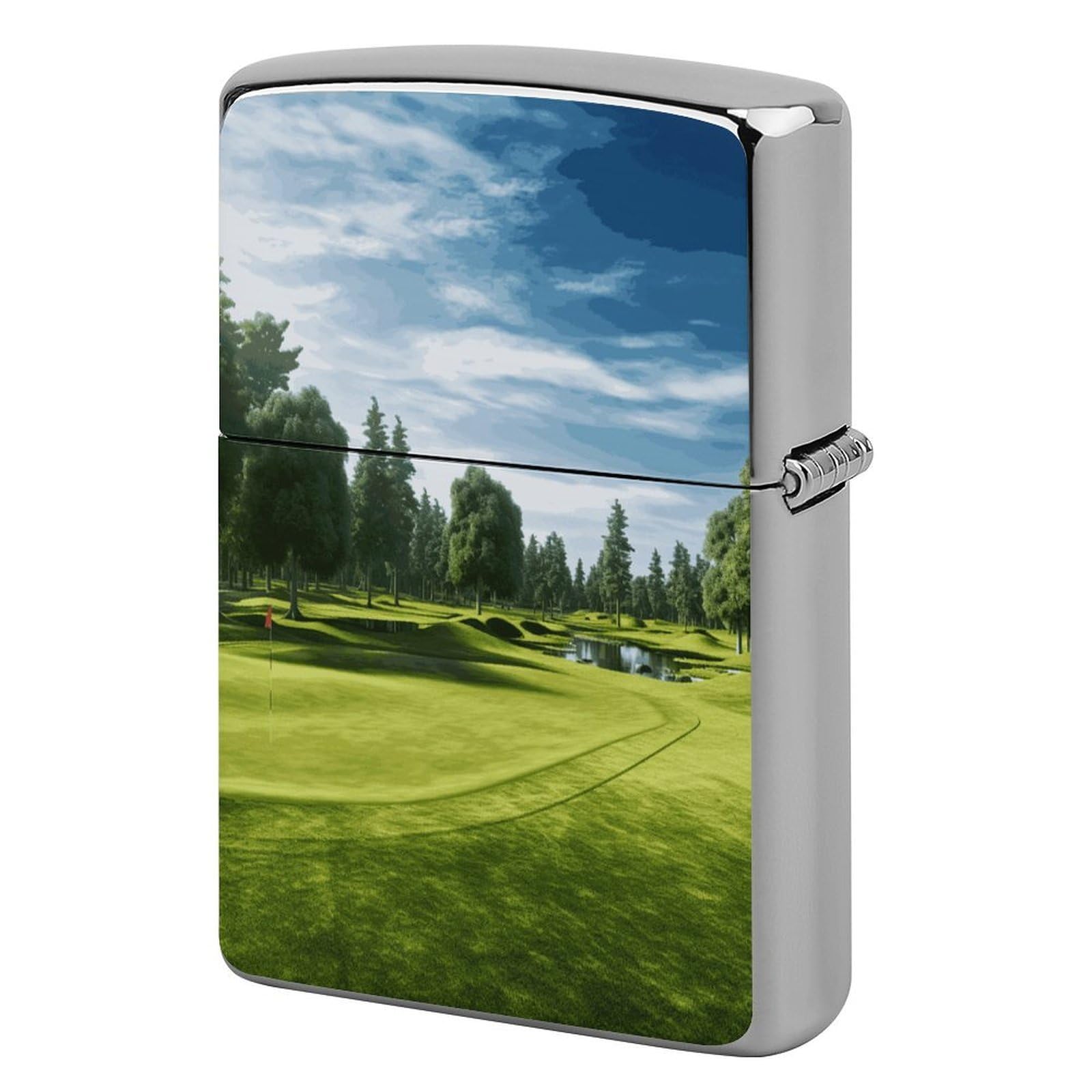 Fekiloot Style Golf Course Lawn Lighter Case Cover Lighter Holder