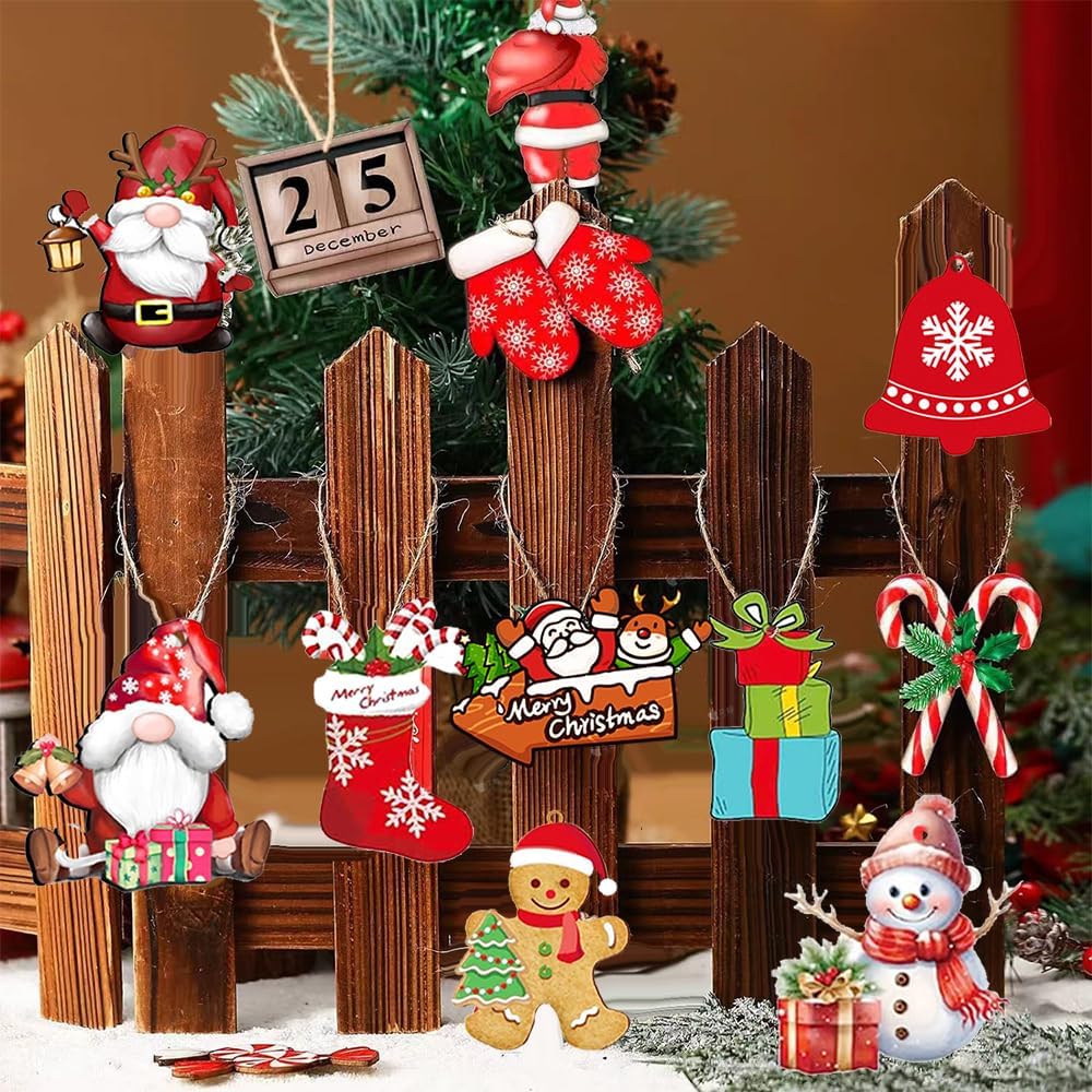 JSTHHTT 36 Pièces Decoration Noel Sapin Suspension