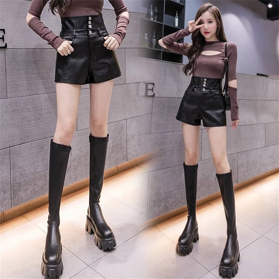 レディース レザー ショートパンツ 楽天市場】レザーパンツ レディース パンツ ショート丈 ショート