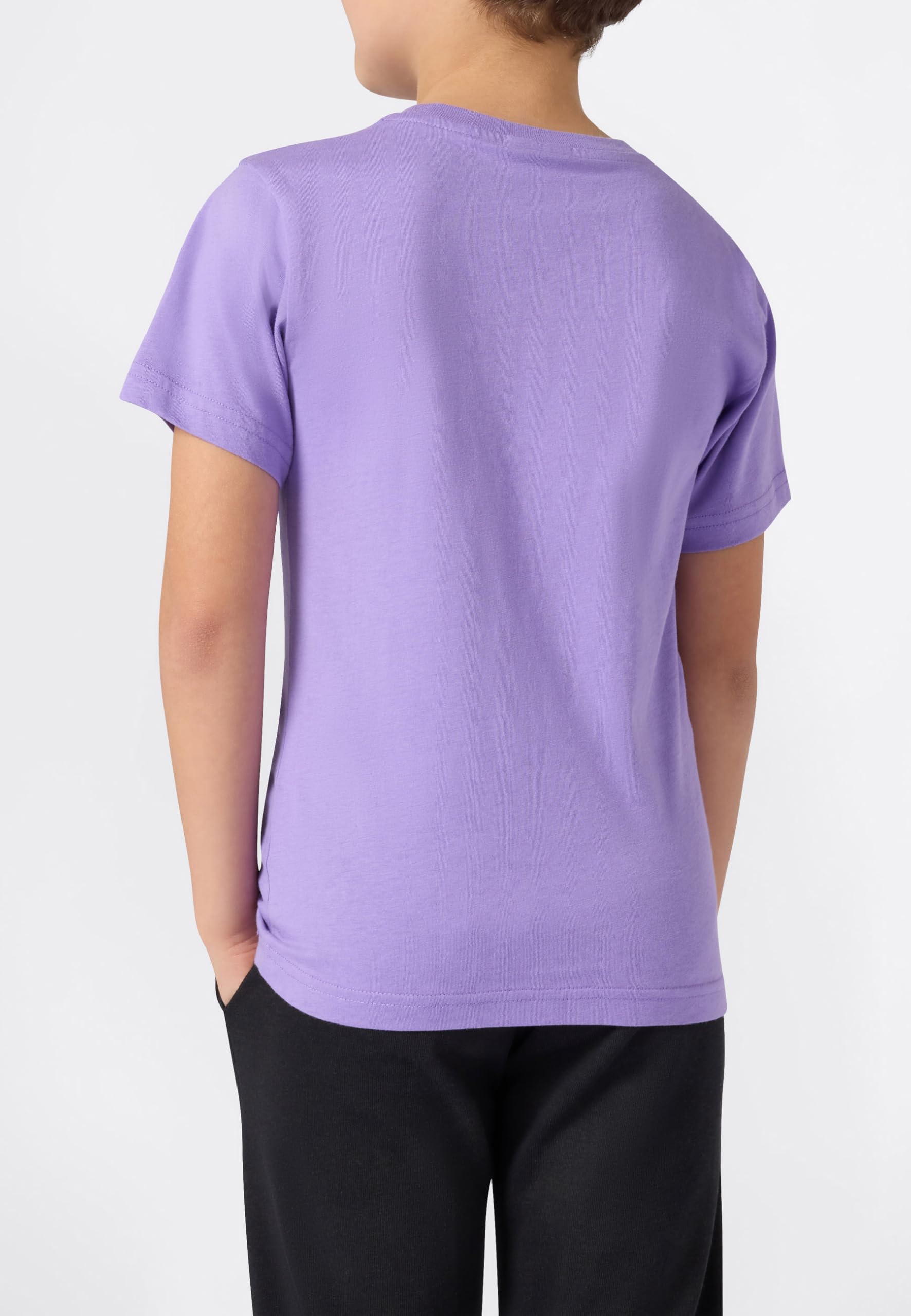 Champion Legacy Jungen T-Shirt Crewneck L Lila – Bild 4