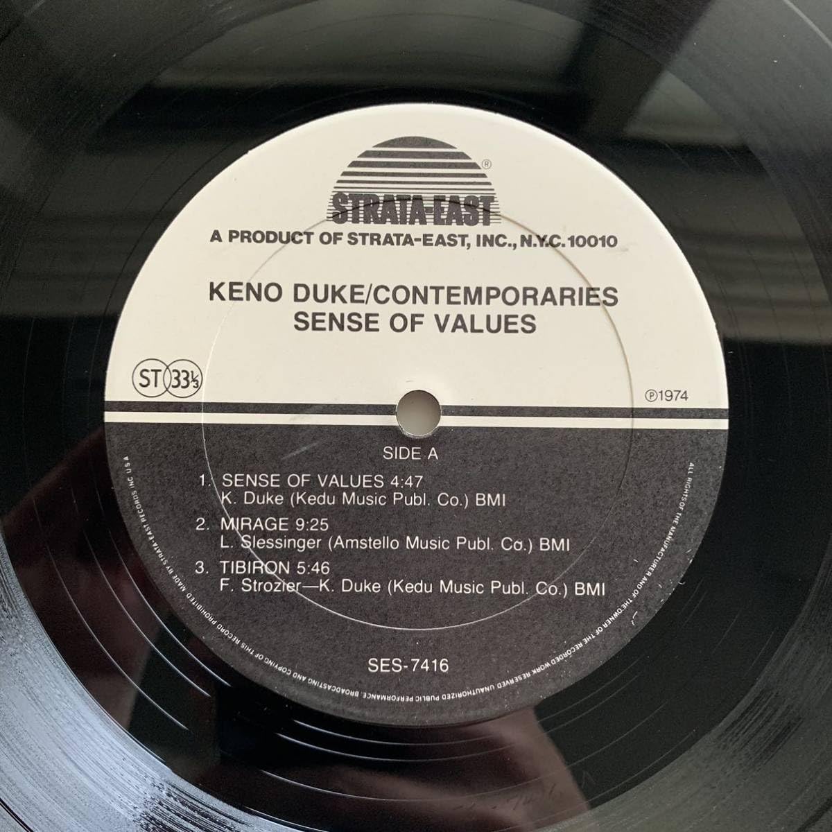 その他 Keno Duke/Contemporaries Sense of Values JAZZ Keno Duke / Contemporaries ‎– Sense Of Values LP (1974