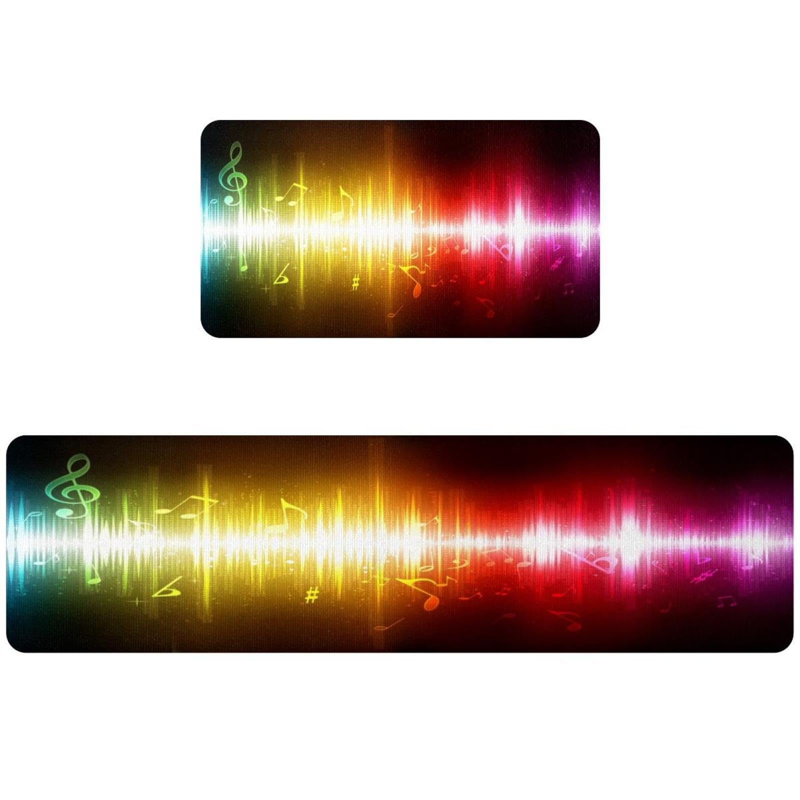 Tapete de cocina de 2 piezas VAPOKF alfombra absorbente lavable