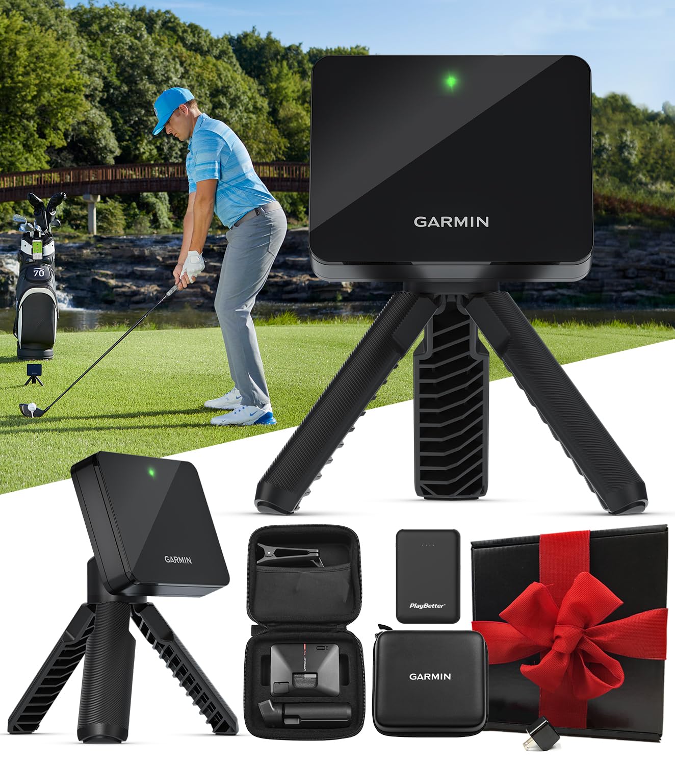 Amazon.co.jp: Garmin Approach R10 ポータブルゴルフローンチモニター