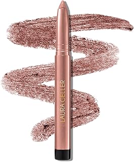 LAURA GELLER NEW YORK Kajal Longwear Kohl Eyeliner Pencil with Caffeine, Smooth & Blendable Makeup, Petal Pink