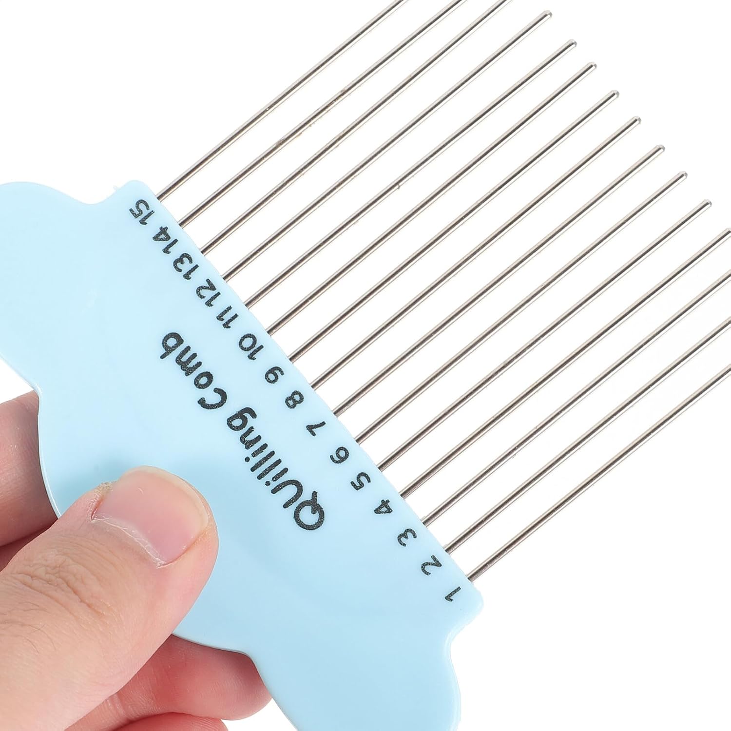 EXCEART DIY Paper Quilling Comb Tool Cute Cartoon Design Easy Use for Paper Crafts Lightweight Quilling Needle Comb for Beginners Art Lovers for Family Fun and Creative Projects