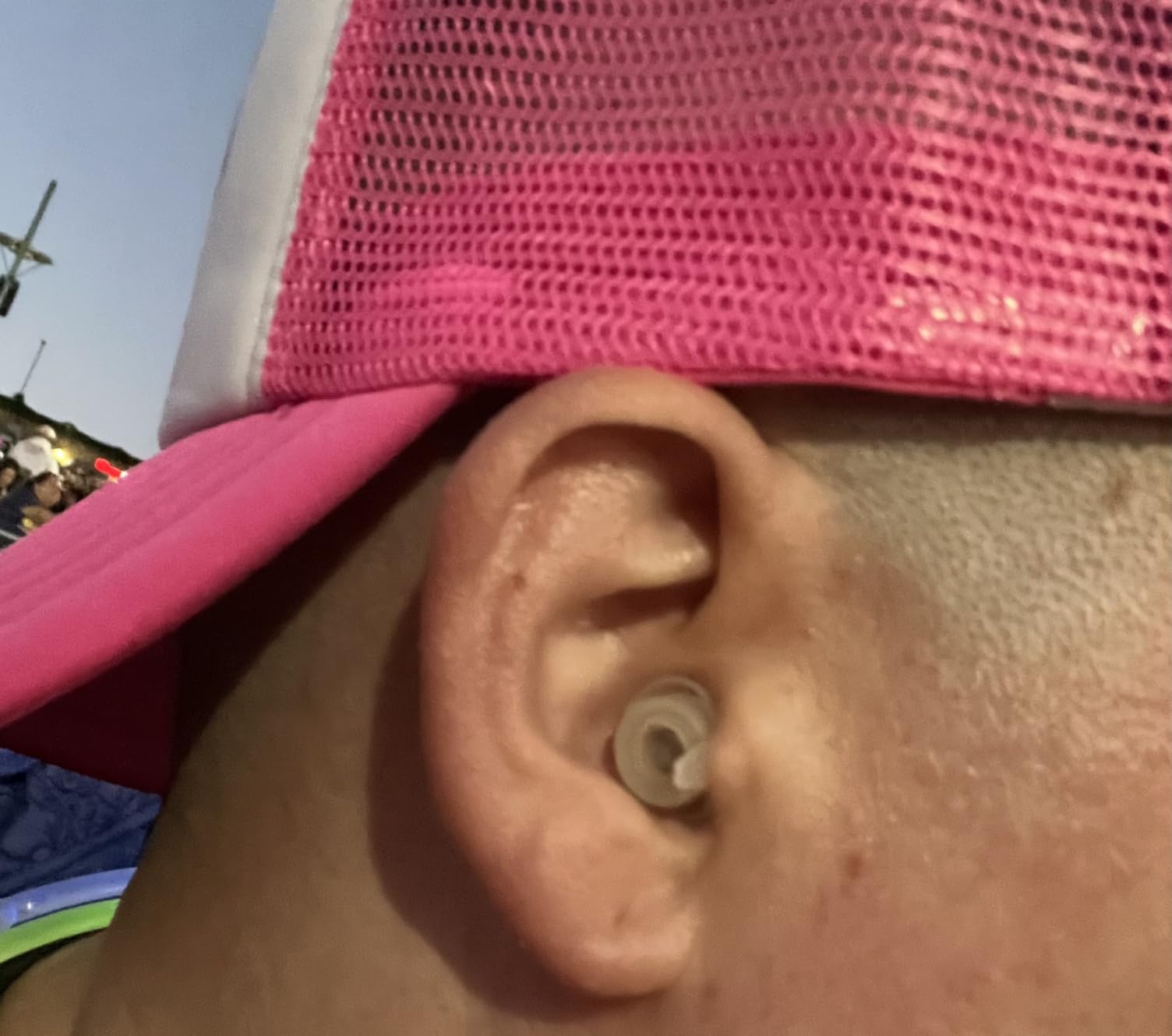 At a concert right now