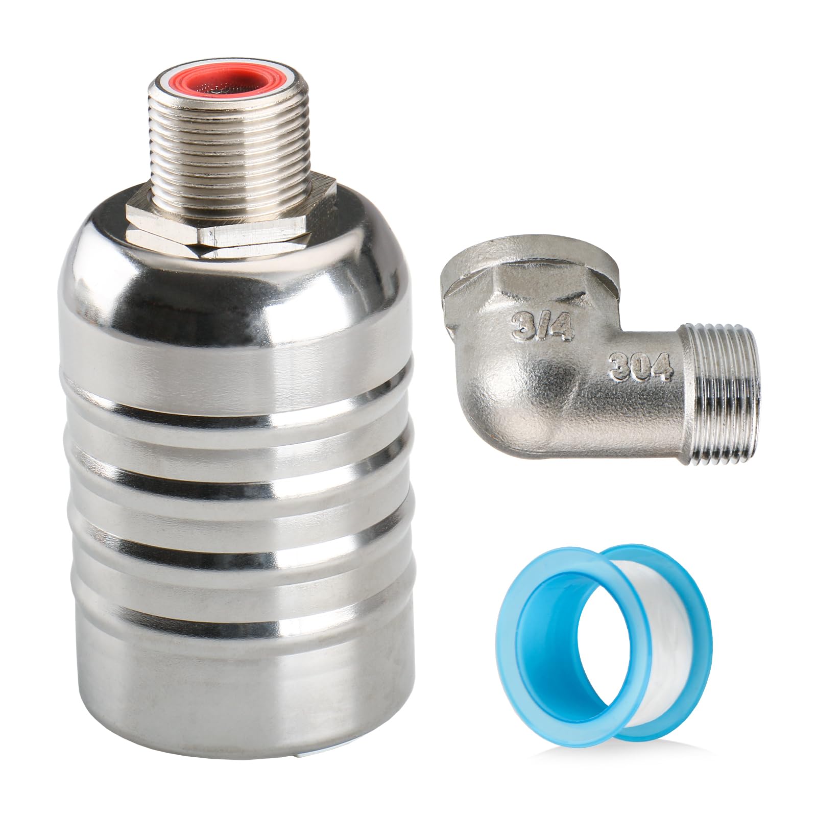 Válvula de control de nivel de agua de 3/4 de acero inoxidable para tanques Baomain