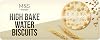 Katsy Style High Bake Water Biscuits | Light Crisp Savoury Crackers For Cheese Boards | Vegetarian | Made In UK | 37 Servings
