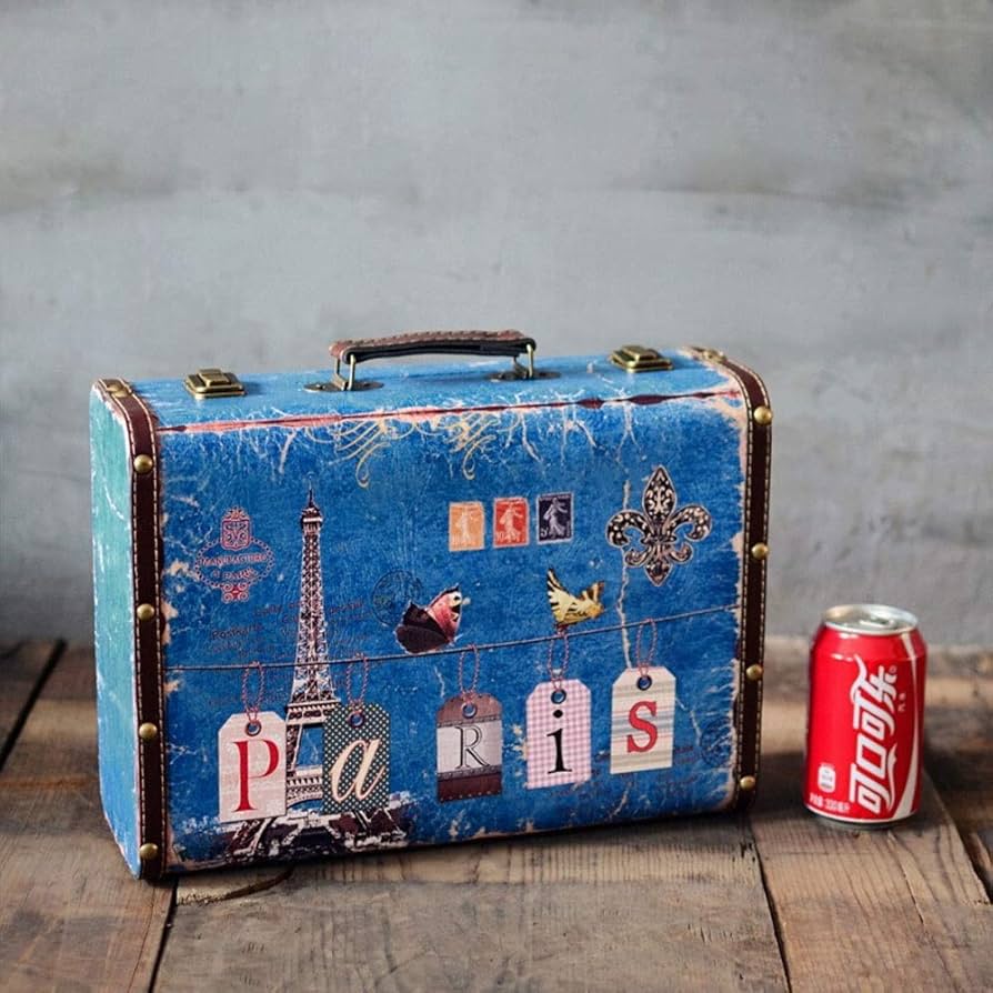 Amazon.co.jp: ヴィンテージスーツケース レトロな旅行スーツ