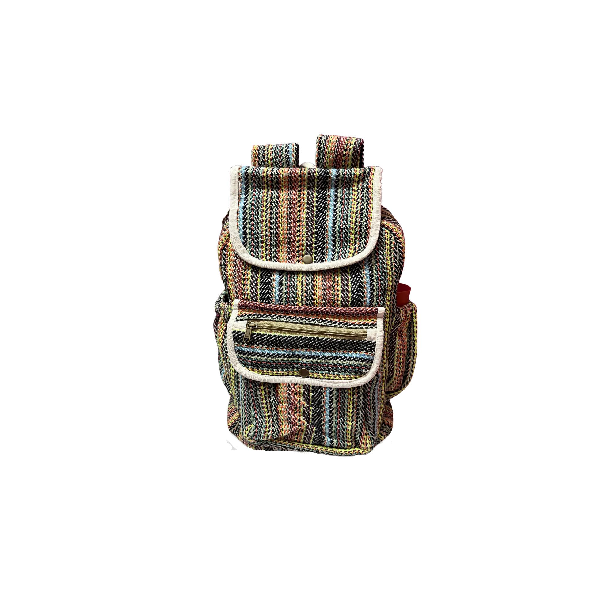 FIBREGOLD Himalayan Hemp Shoulder Bag & Backpack | Unisex Handmade Laptop Backpack | Eco-Friendly Over-the-Shoulder Bag for Men & Women (Grey)