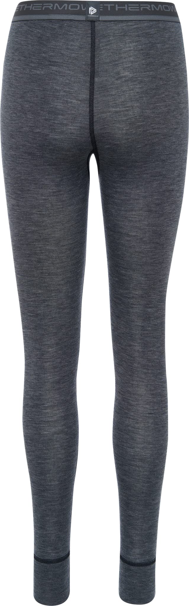 Thermowave Warm Active Leggings Femme et Laine Mérinos - Pantalon Caleçon Bas Thermique Femme - sous Vetement Thermique Ultra Doux Et Léger pour Le Ski 160 GSM Large Ceinture