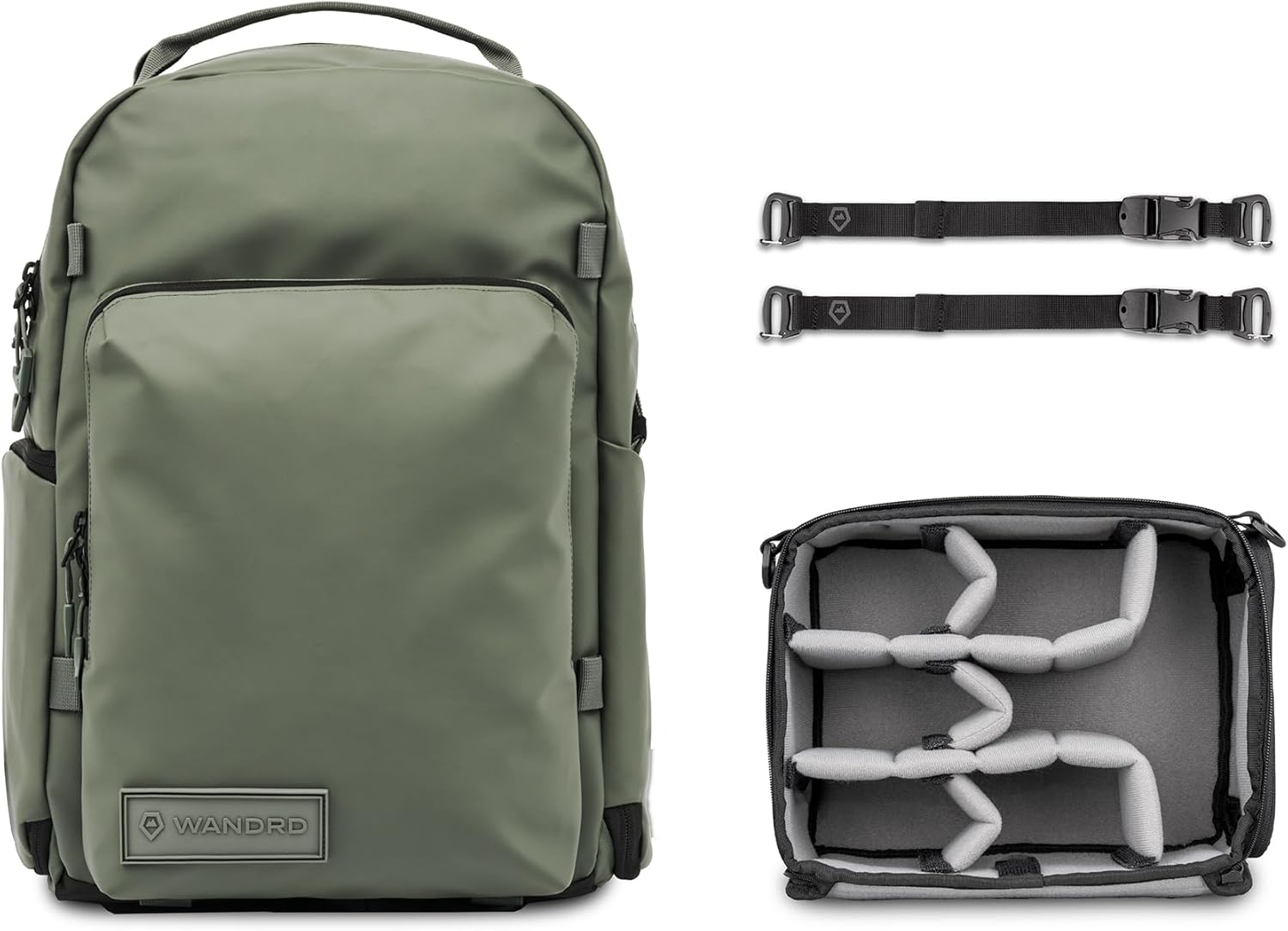 WANDRD PRVKE Rolltop 21L V4 Camera Backpack – Expandable Weatherproof Travel Bag with Laptop Sleeve and Clamshell Opening