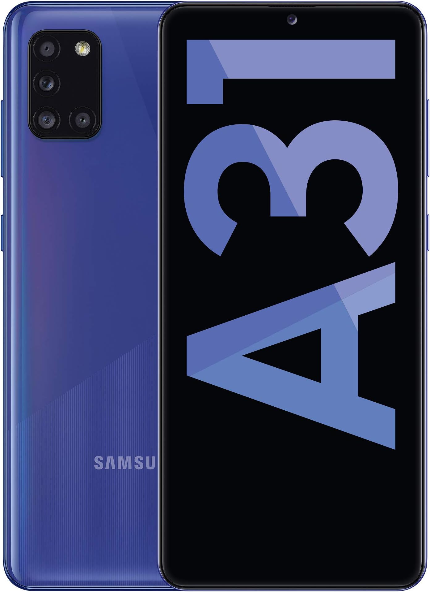 Galaxy A31 SM-A315F Dual-SIM 128GB ROM + 4GB RAM Factory Unlocked 4G/LTE Smartphone (Prism Crush Blue) - International Version
