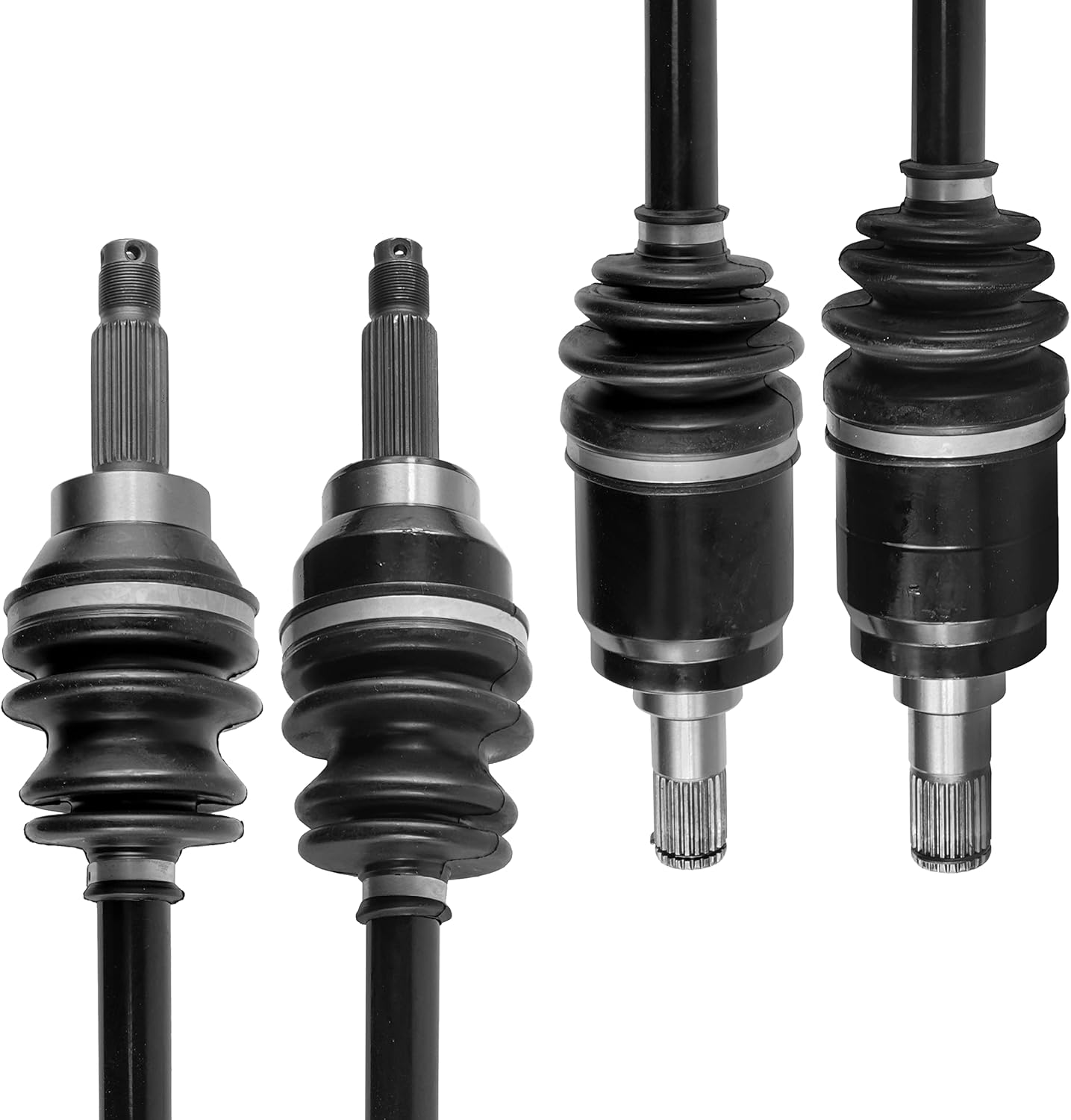 Caltric Front Left and Right CV Joint Axle Shaft Compatible with Honda Pioneer 700 SXS700 2014-2022