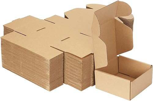 Miniatura 38 de MEBRUDY Cajas de envío de 12 x 9 x 4 pulgadas, paquete de 20 unidades, pequeñas cajas de cartón corrugado para enviar por correo, embalaje