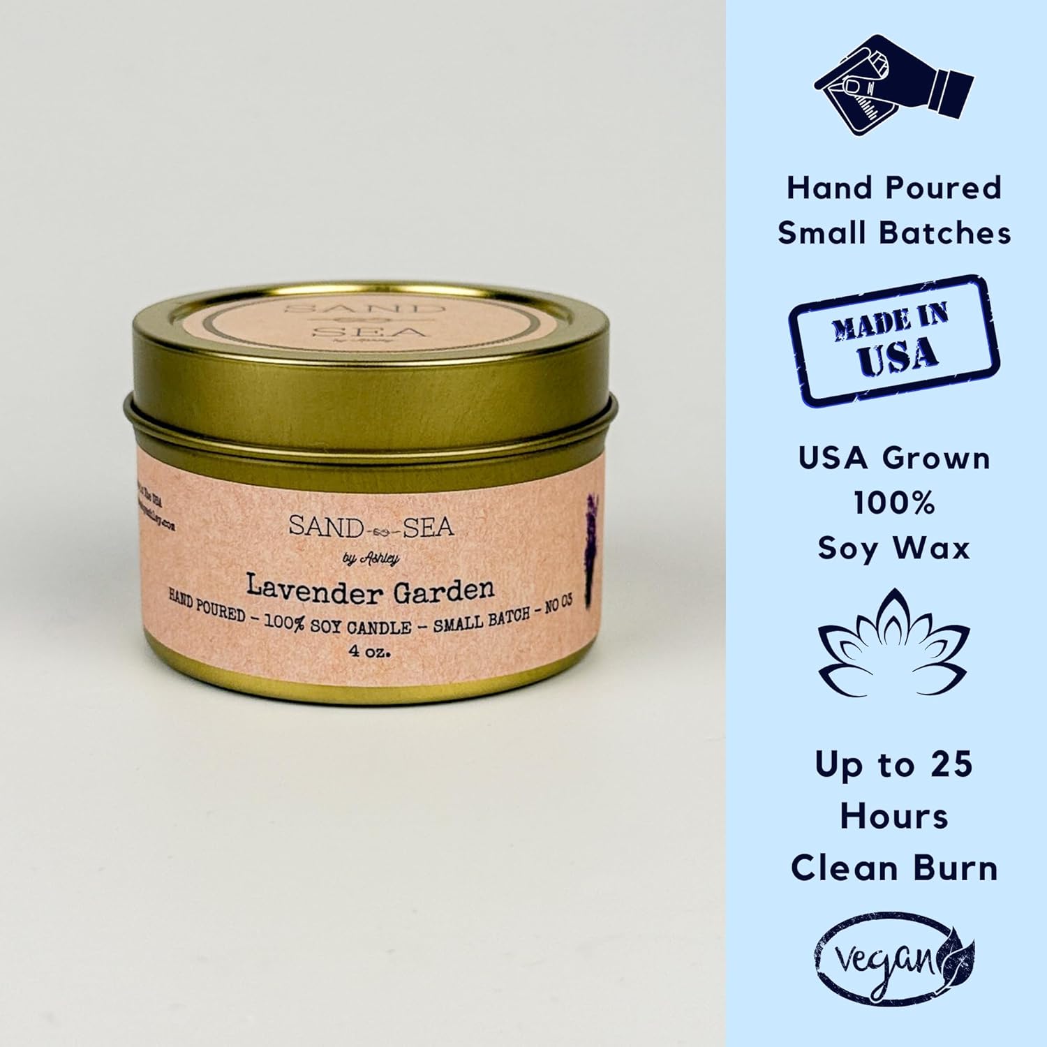 Birthday Gift Baskets for Women, Handmade Lavender Gift Box, Natural Relaxing Spa Self Care Package for Woman 10 Pc, Spa Gifts for Her, Gift Basket for Mom, Bday Box, Women Birthday Gift Ideas - Image 5