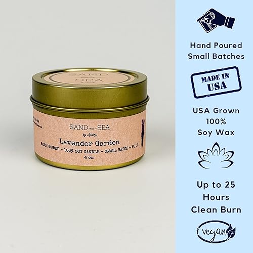 Miniatura 5 de Cestas de regalo de cumpleaños para mujer, caja de regalo de lavanda hecha a mano, paquete de cuidado personal natural relajante para mujer, 10