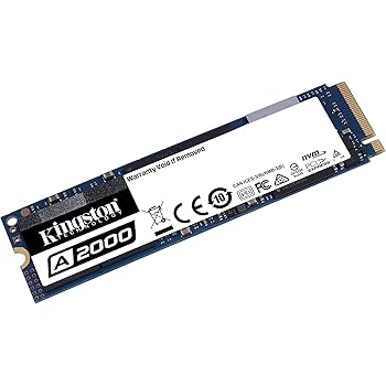 Kingston A2000 (SA2000M8/250G) NVMe PCIe Gen 3.0 x 4 SSD 250G
