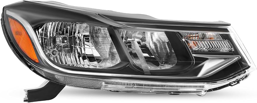 JSBOYAT Fit for 2017-2022 Chevy TRAX LS Halogen Headlights