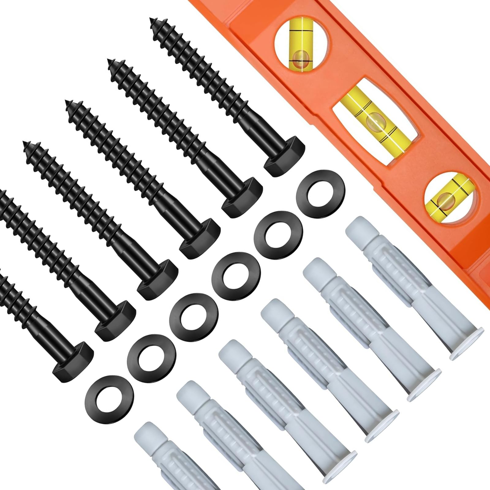 Against Loosening Delay Screws for Wall Mounts Ensuring Stability with Polystyrene Against Slip Feature Five Hundred Delay Screw