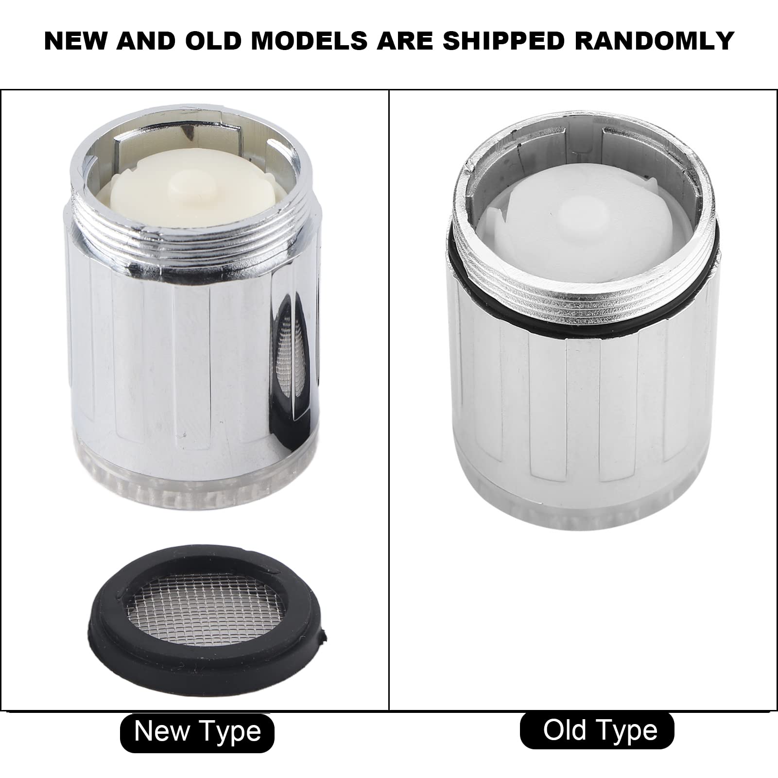 3-Color Temperature Sensitive Gradient LED Water Faucet Light Water Stream Color Changing Faucet Tap Sink Faucet for Kitchen — view 4