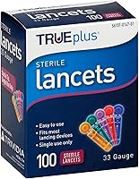 Vista 3 de TRUEplus Lancetas estériles calibre 33 (200 ct)