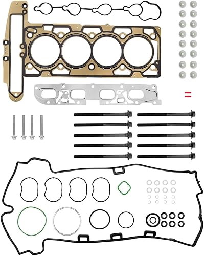 Miniatura 16 de Kit de cadena de distribución 9-4201S 2.4, compatible con Chevy Malibu Equinox GMC Terrain Pontiac Buick Saturn SAAB 2003-2015, reemplaza # 9-4201S
