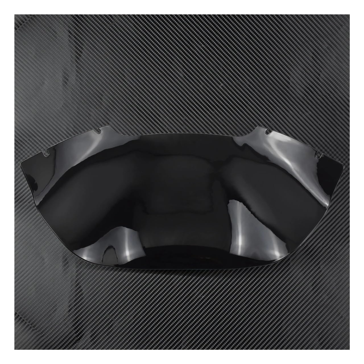 Deflector Viento Parabrisas Parabrisas De Motocicleta para Touring Ro&ad Glide FLTRX FLTRK ST Ultra FLTRU CVO 2015-Up Cubierta Carenado Parabrisas 13 Pulgadas Color Negro