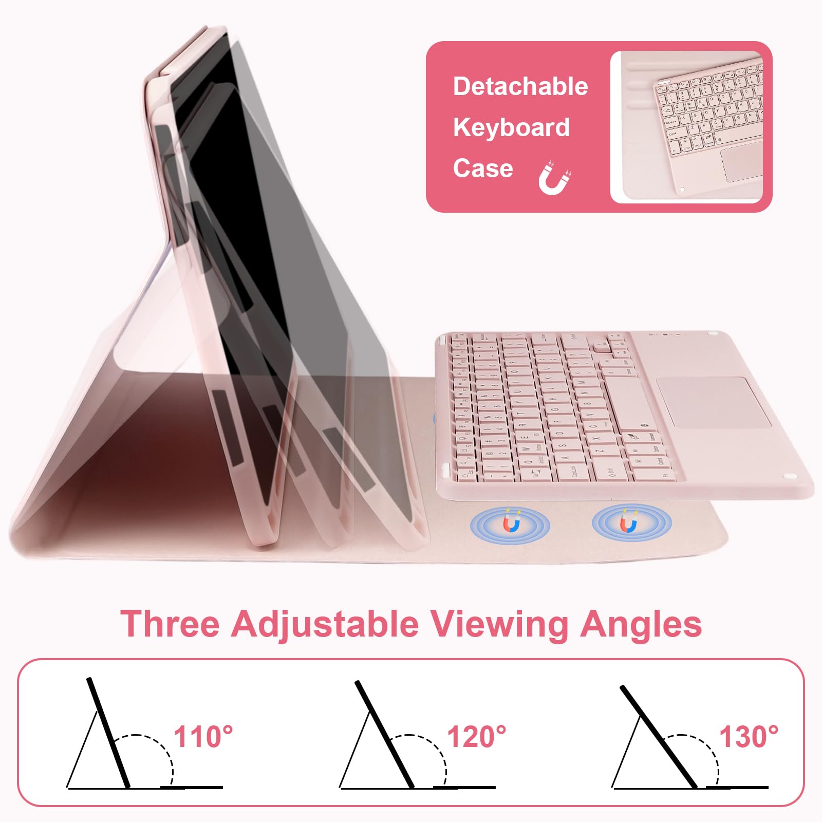 Amazon.co.jp: WthGrop キーボードケース タッチパッド付き iPad (A16