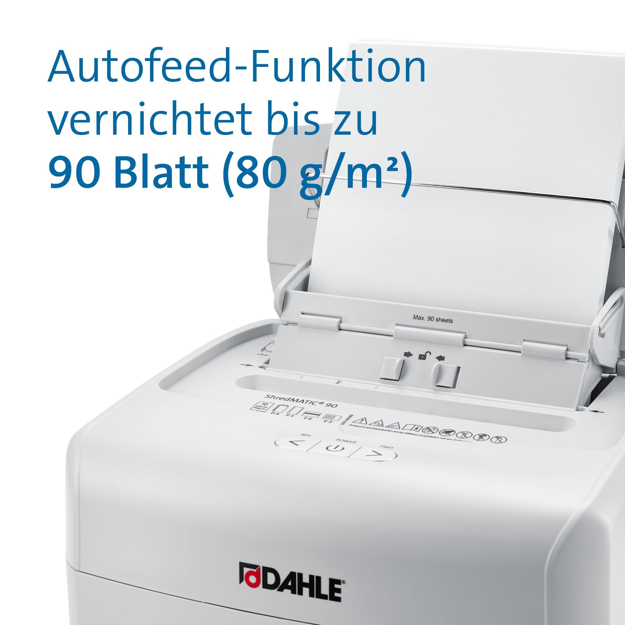 Dahle ShredMATIC 90 Autofeed P4 Aktenvernichter