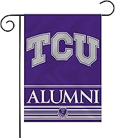 Vista 60 de Rico Industries NCAA Alumni - Bandera de jardín de doble cara de 13 x 18 pulgadas