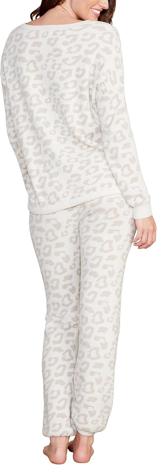 Barefoot Dreams CozyChic Ultra Lite Barefoot in The Wild Track Pants for Women, Luxury Loungewear, Gym Track Bottoms - Image 3